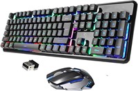 Wireless Rechargeable Backlit Keyboard and Mouse