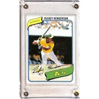 1980 Topps Rickey Henderson Rookie