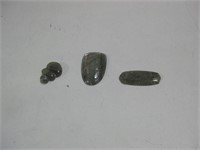 Three Cabochons Stones