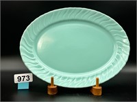 Wow! Stunning turquoise Franciscan Ware platter