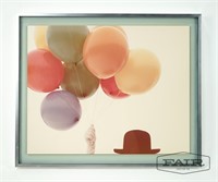 Framed Photograph of Baloons