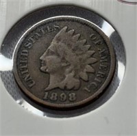 Of) 1898 Indian head penny condition G