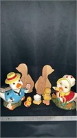 Vintage duck lighted decor, not tested