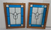 Stained Glass Windows, 1 Has Small Crack