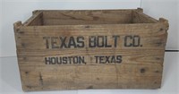 Texas Bolt Crate-Antique