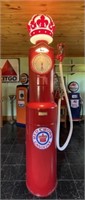 Red Crown Gilbert & Barker Self Measuring Gas Pump