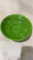 Green Fiesta bowl 9 3/4”