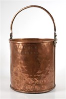 LATE 19TH C. ADVERTISING COPPER BUCKET