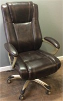 LEATHER BARCA LOUNGER SWIVEL OFFICE CHAIR