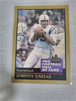 Johnny Unitas vintage card