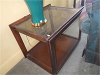 Vintage Mid Century Two Tier Table
