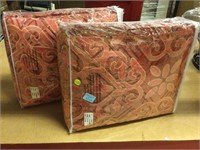 2 New queen size blush color bed covers. Size