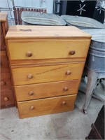 24x33 Pine Chest Of Drawers