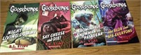 Lot of 4 Goosebumps RL Stine Scholastic Posters