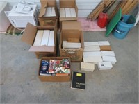 42 boxes of baseball cards & Value Books 80s & 90s