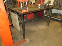 Steel Workbench with Custom Vise