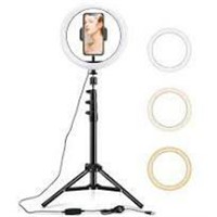 10 Selfie Ring Light with Tripod Stand