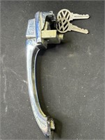 Vintage Volkswagen keys and door handle