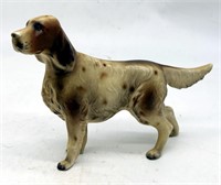 English Pointer Ceramic Dog Figurine Japan