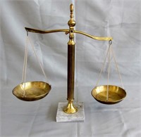 Vintage Brass Table Scales