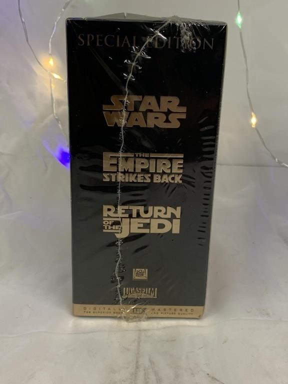Star Wars Trilogy VHS Empire Strikes Back Return