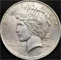 1922 Peace Silver Dollar Gem BU