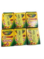 Crayola Crayons Bundle. Set of 6  144 crayons.