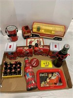 GROUP OF COCA-COLA COLLECTIBLES OF ALL KINDS
