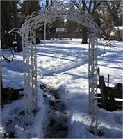 Steel archway