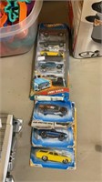 Hot Wheels cars - lot of of eight - still in the