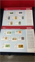 US commemorative stamp set - 1961- with