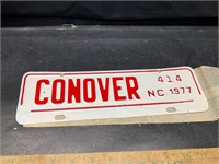 1977 Conover tag