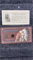 Buffalo Nickel, Indian Head Penny