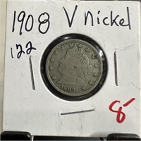 1908 LIBERTY V NICKEL