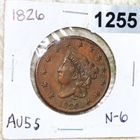 1826 Braided Hair Large Cent CHOICE AU N-6