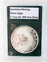 Coin Sunshine Mint 1 Troy Ounce .999 Silver