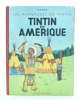 Tintin en Amérique (B1 de 1946, Eo couleur)