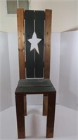 Wooden Decorative Chair (Country) 12" x 12"