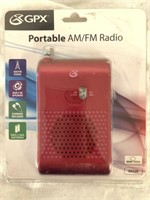 New GPX Portable AM/FM Radio