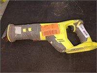 RYOBI 18V reciprocating saw, tool Only