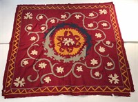 SILK EMBROIDERED SUZANI CLOTH