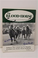 Signed Secretariat 1972 The Blood Horse