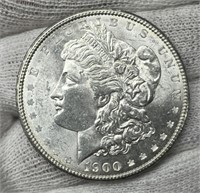 1900 Morgan Silver Dollar AU