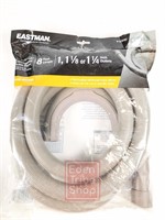 Eastman 8' Washing Machine Drain Hose 1" 1 1/8"