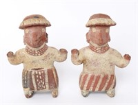 Pair of Nayarit Female Dancers, 100 BC - 250 AD