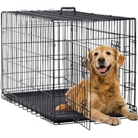 N2073  BestPet Folding Dog Crate, 42"L