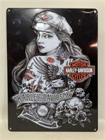 Harley Davidson, Motorcycles sign