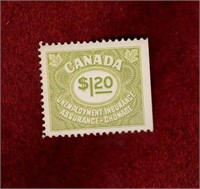 CANADA 1955 MNH UNEMPOLYMENT REVENUE STAMP
