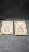 1960's Framed Mary & Jesus 5" x 4"