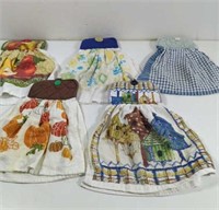 Handmade Kitchen Towels with Pot Holders Tops 5
